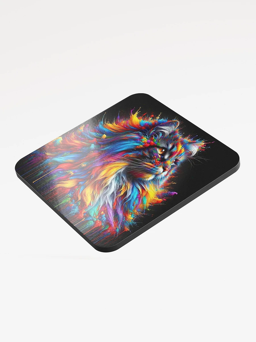 Glossed Cork Coaster: Norwegian Forest product image (3)