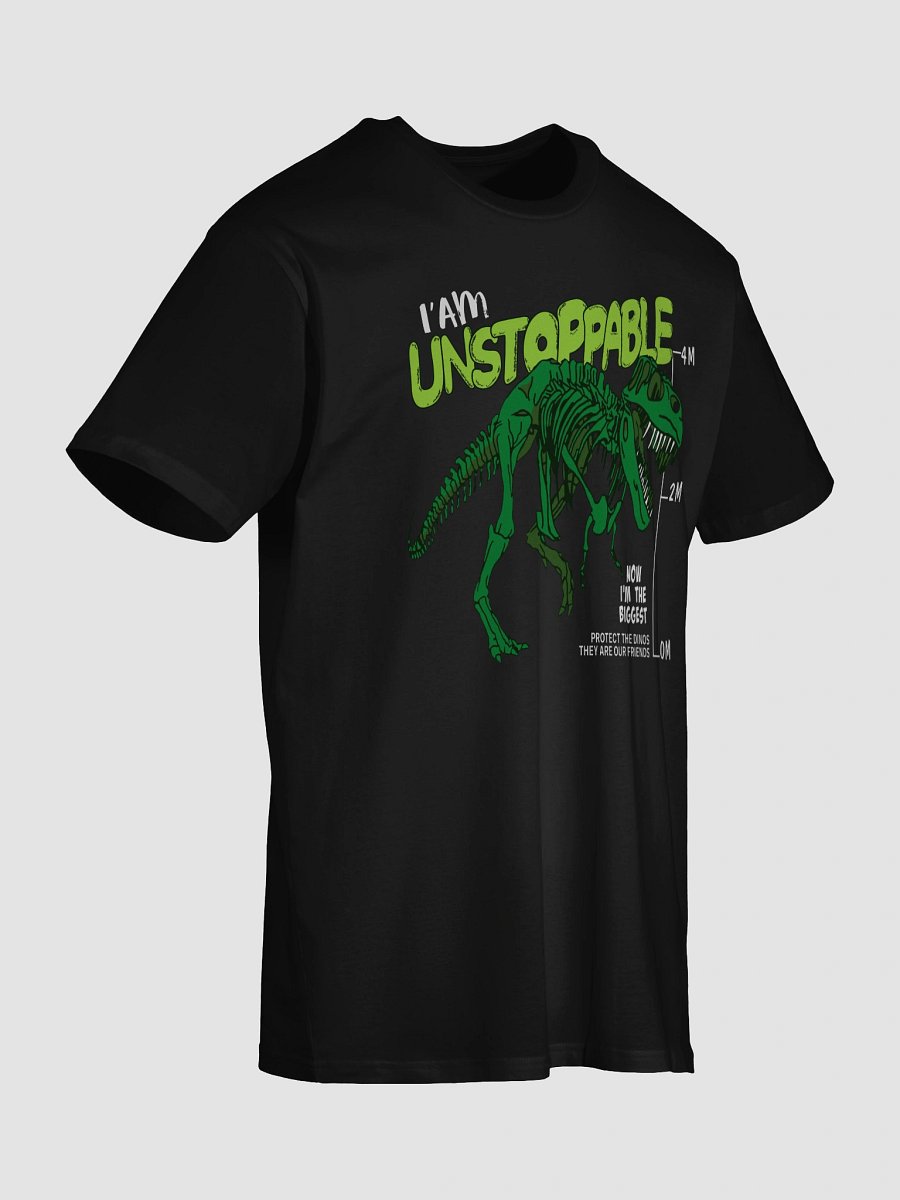 Unstoppable T-Rex Protect The Dinos Humor T-Shirt product image (5)