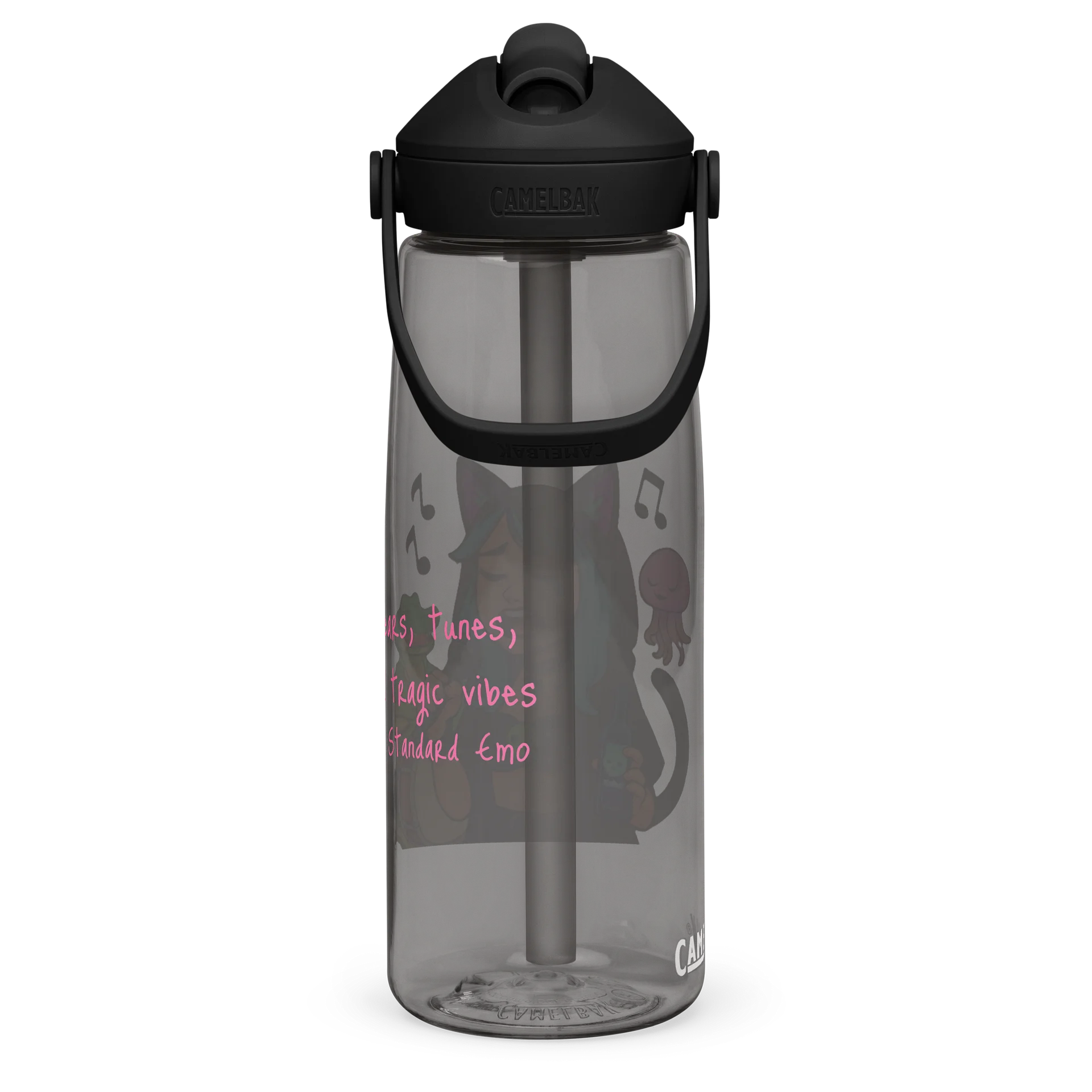 Jelly Emo Serenade Flip Straw Water Bottle product image (15)
