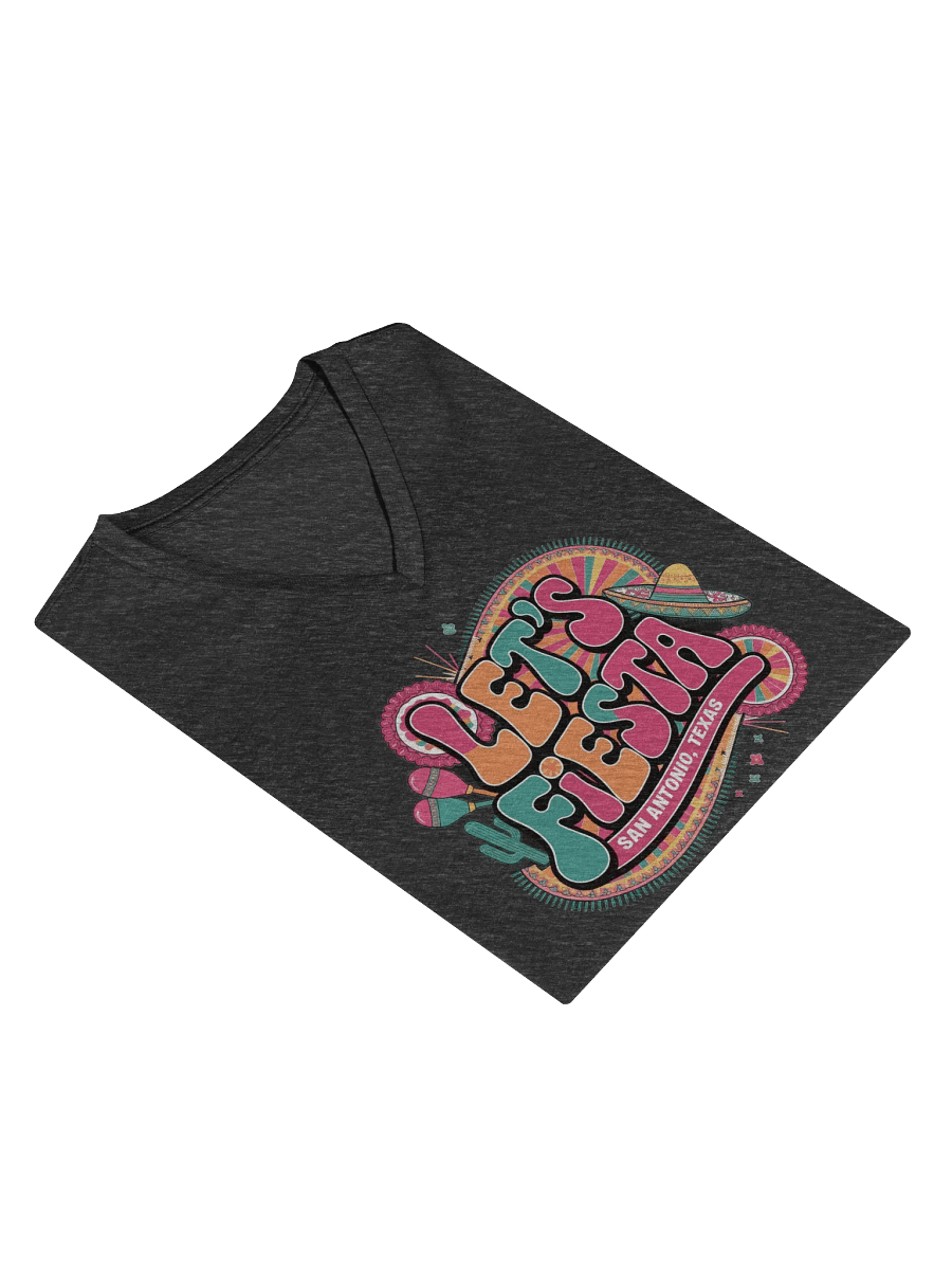 Fiesta San Antonio Women's V-Neck Tee product image (19)