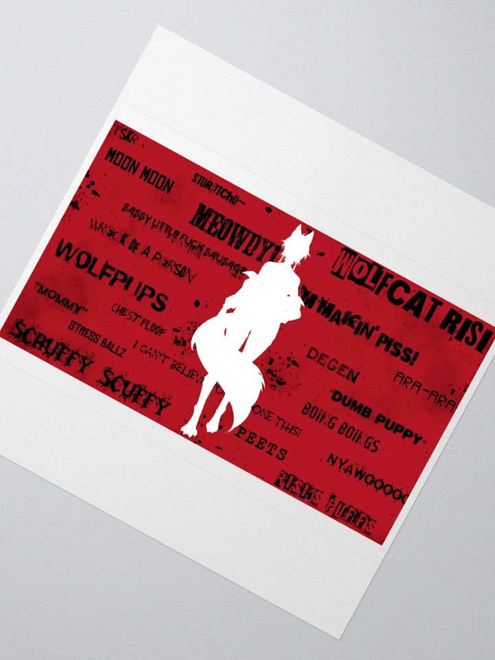 WolfcatRisi Word Wall Sticker product image (4)