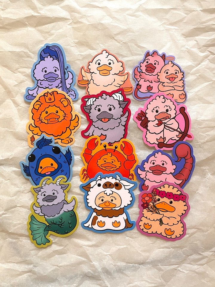 12 Horoscope Ducks Pack product image (1)