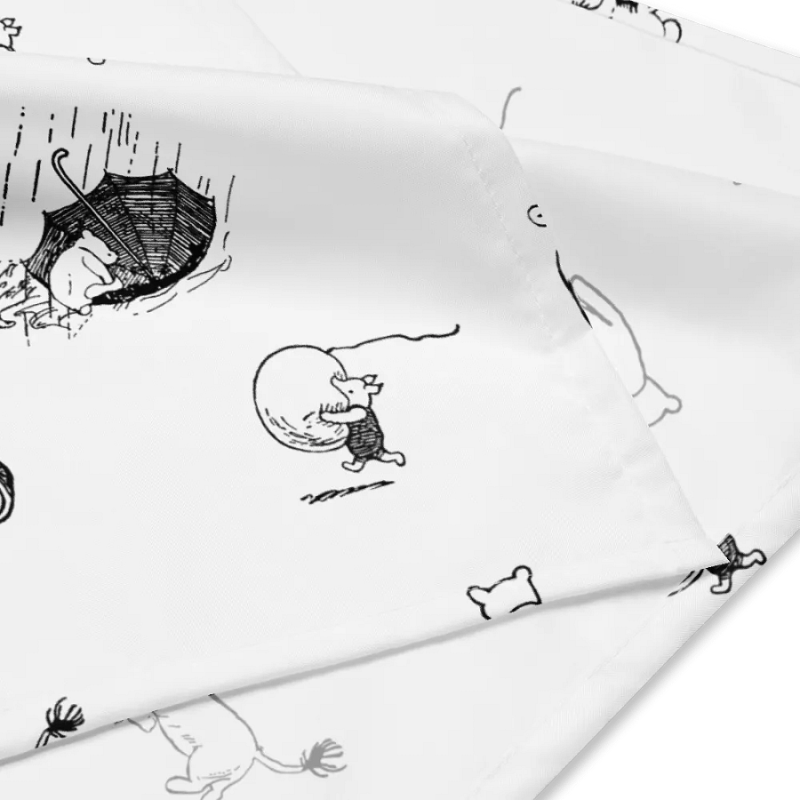Pooh Bear Print Bandana product image (3)