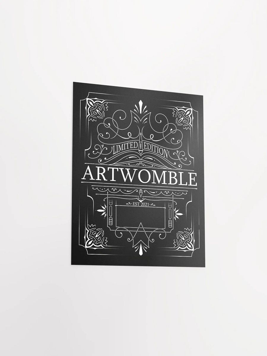 Artwomble Poster - Black product image (7)