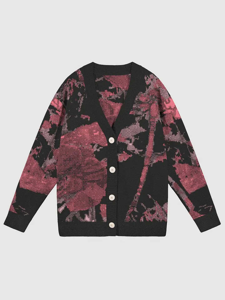 Miniaday Designs Orchid Kaleidoscope Knited Sweater Without Pocket product image (3)