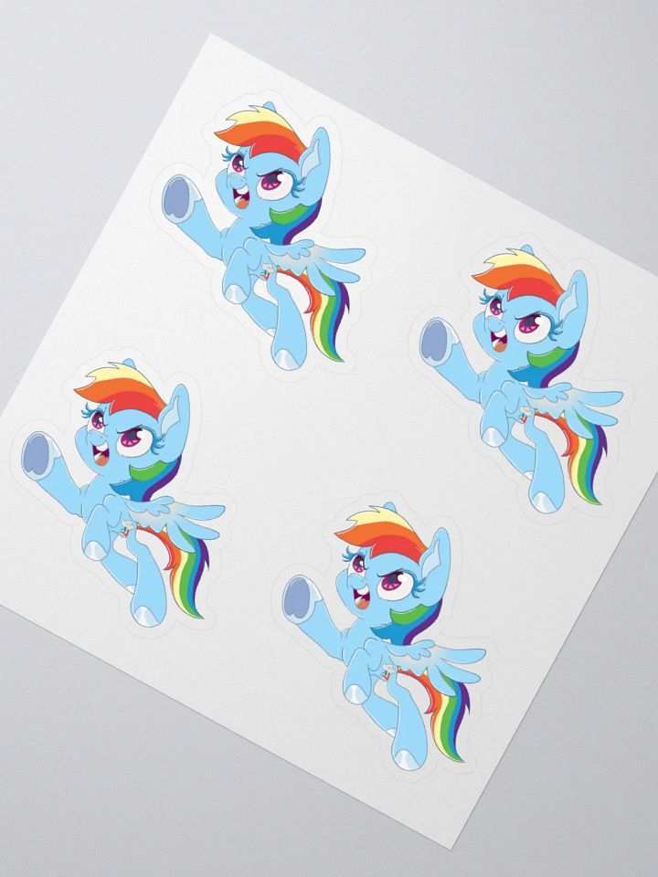 Rainbow Dash Stickers product image (2)