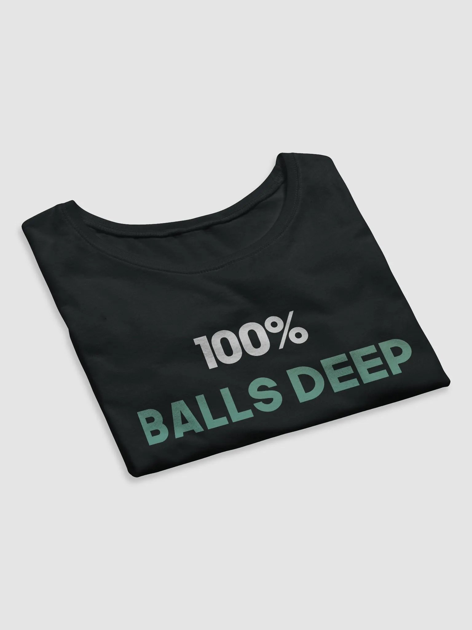 Balls Deep Women's Crop T-shirt product image (7)