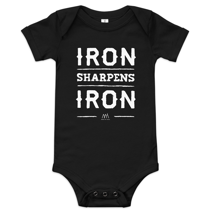 Iron Sharpens Iron Onesie product image (1)