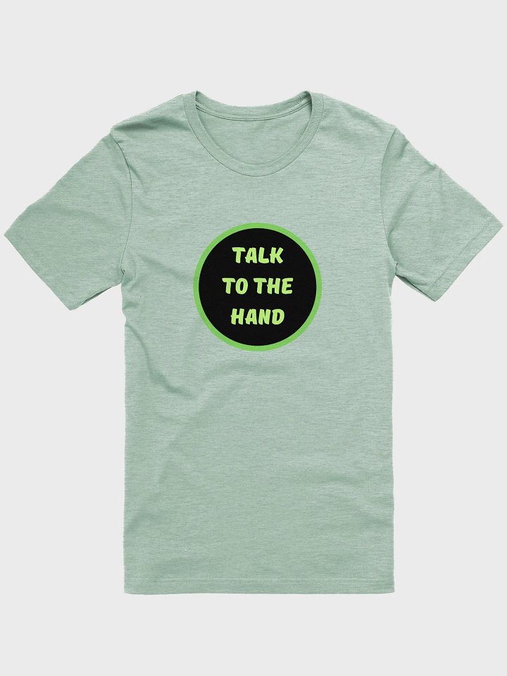 Empowerment 'HAND' Circle Graphic Tee - green product image (1)