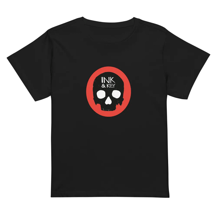 Ink & Key Skull Graphic High-Waisted Tee product image (2)