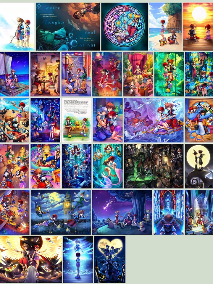 KH1 Artbook Posters product image (2)