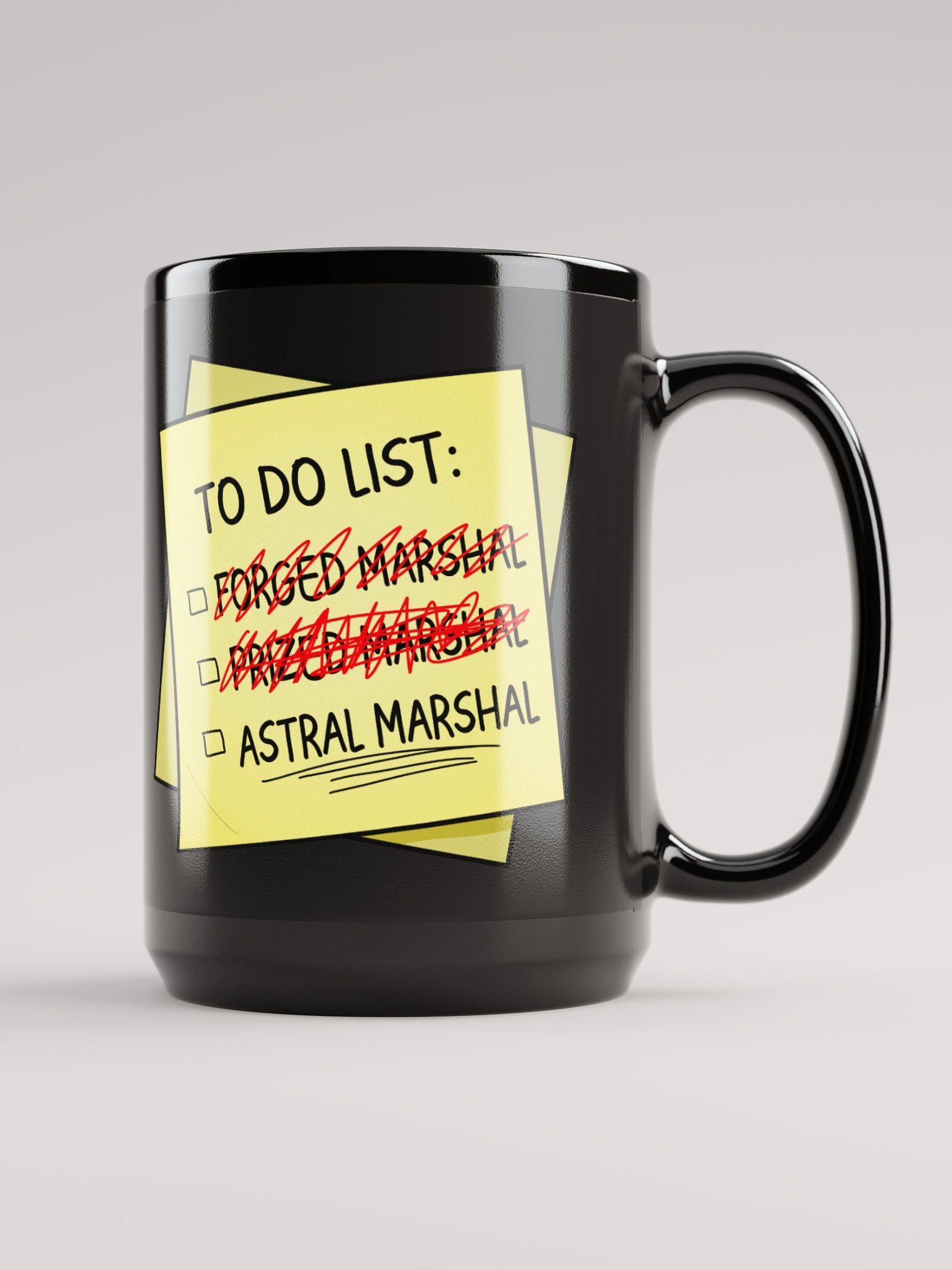 "I DIDNT GET A TITLE" V.2 (MARSHAL) | MUG product image (1)