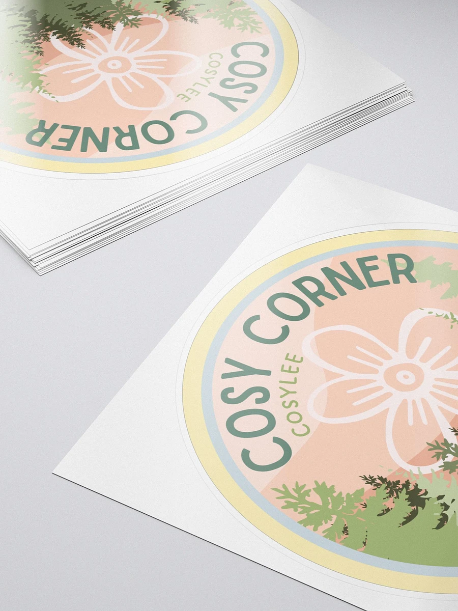 cosy corner logo sticker product image (5)