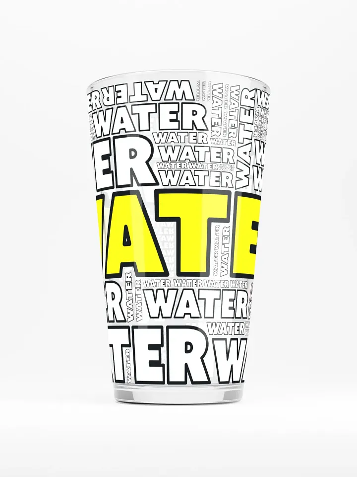 Water - Pint Glass product image (1)
