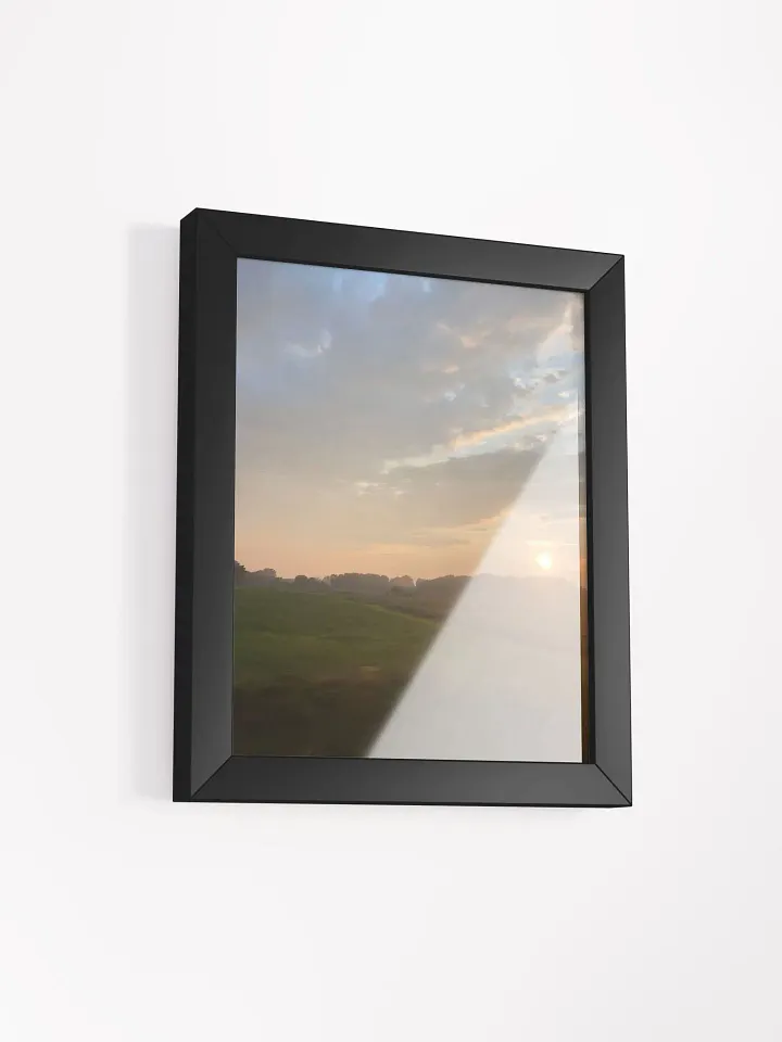 Hazy Evening High Quality Matte Poster product image (2)