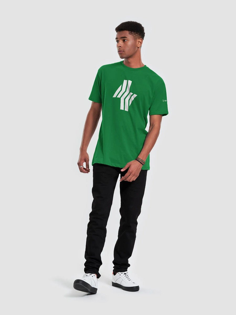 Cowbolt, Green T-Shirt with Large Print product image (3)