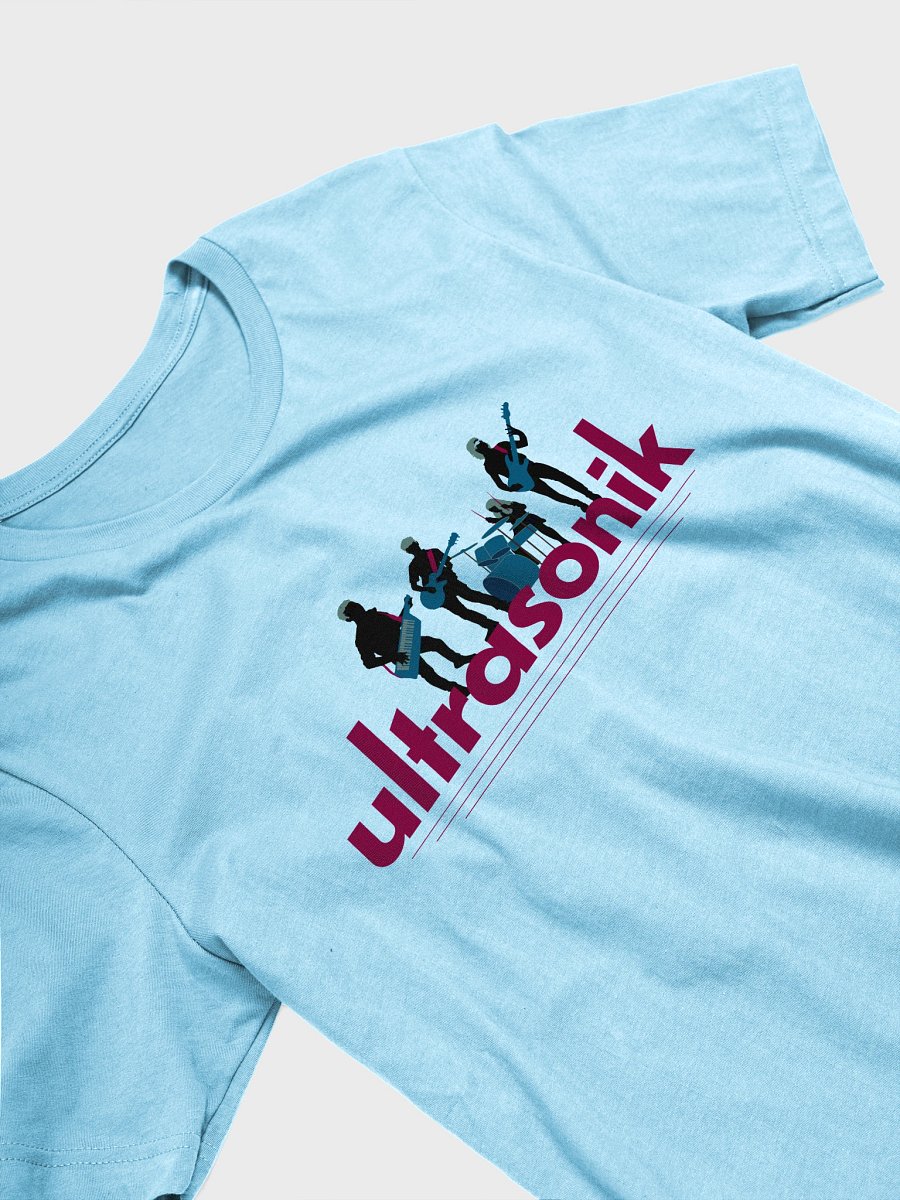 ultrasonik Silhouette Logo Premium T-Shirt (Ocean Blue or White) product image (3)