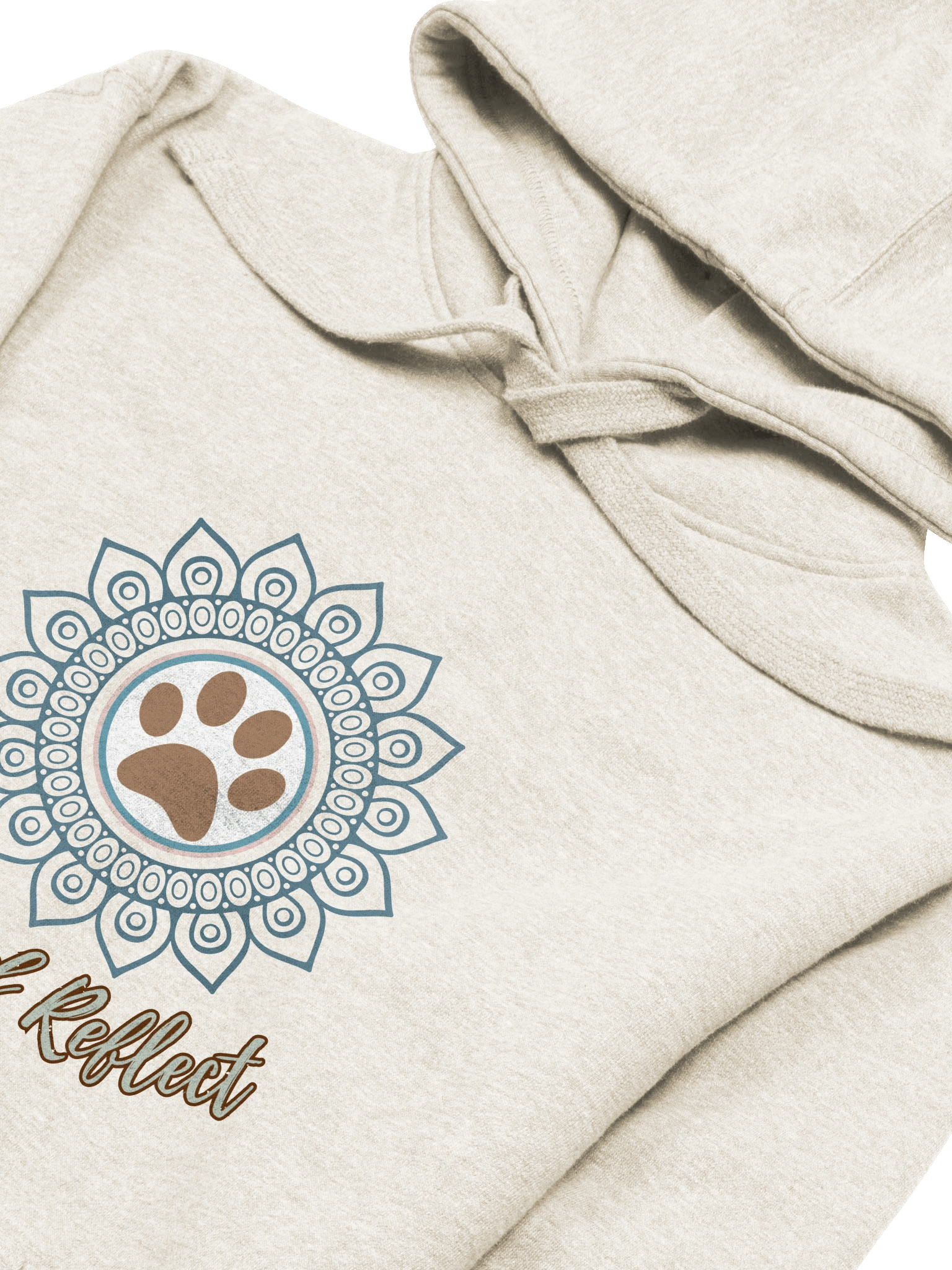 Paws and Reflect Mandala Paw Print Hoodie product image (19)