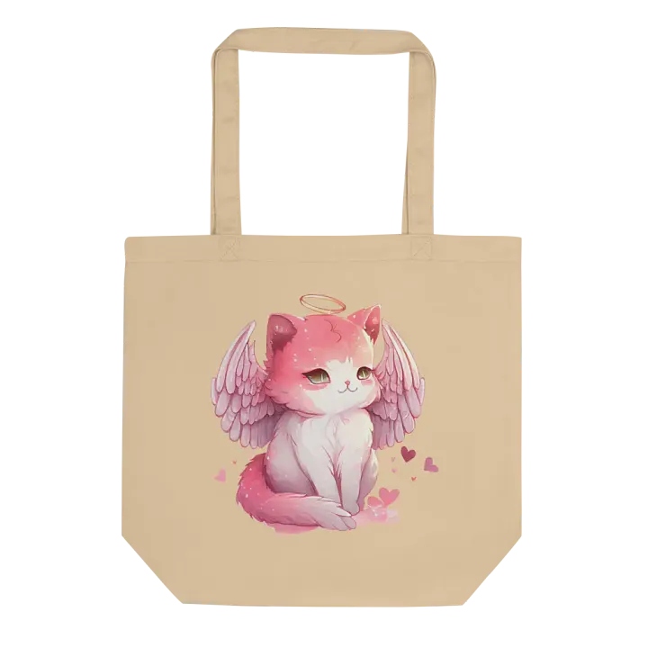 Angel Kitten Fantasy Eco Tote product image (1)
