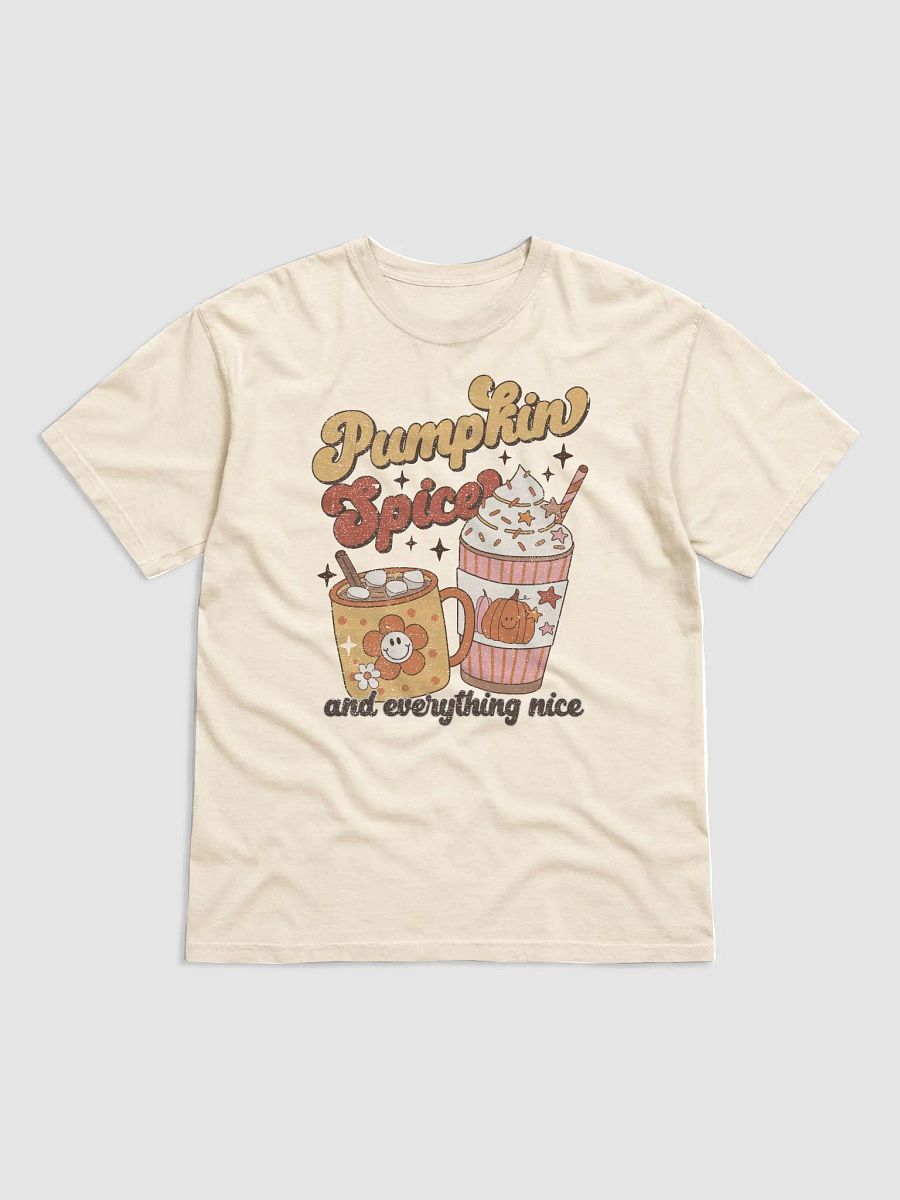 Pumpkin Spice and Everything Nice Y2K T-Shirt | Funny Fall and Halloween T-Shirt Design product image (13)