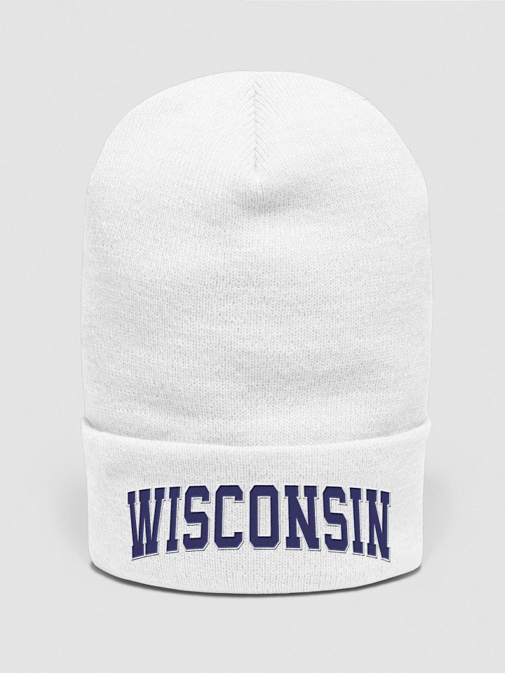 Wisconsin Vintage Stylish Cuffed Beanie product image (2)