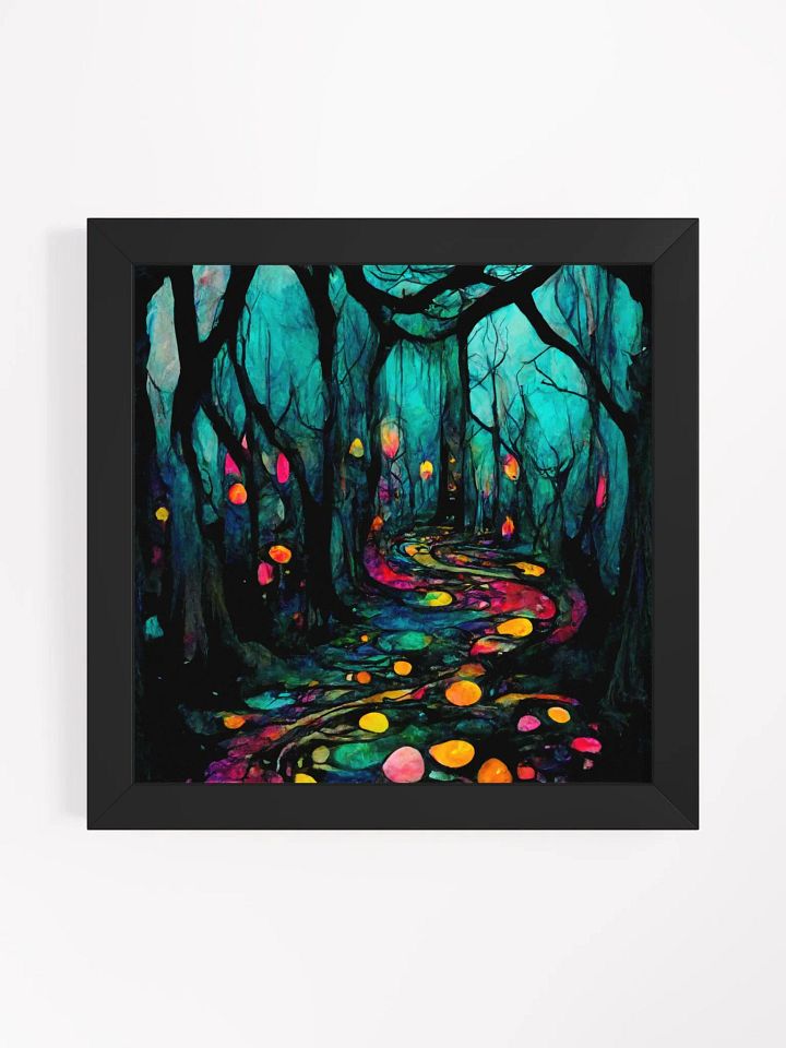Vibrant Ayous Wood Framed Art Poster product image (1)