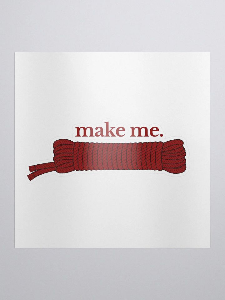 Make Me Sticker product image (2)