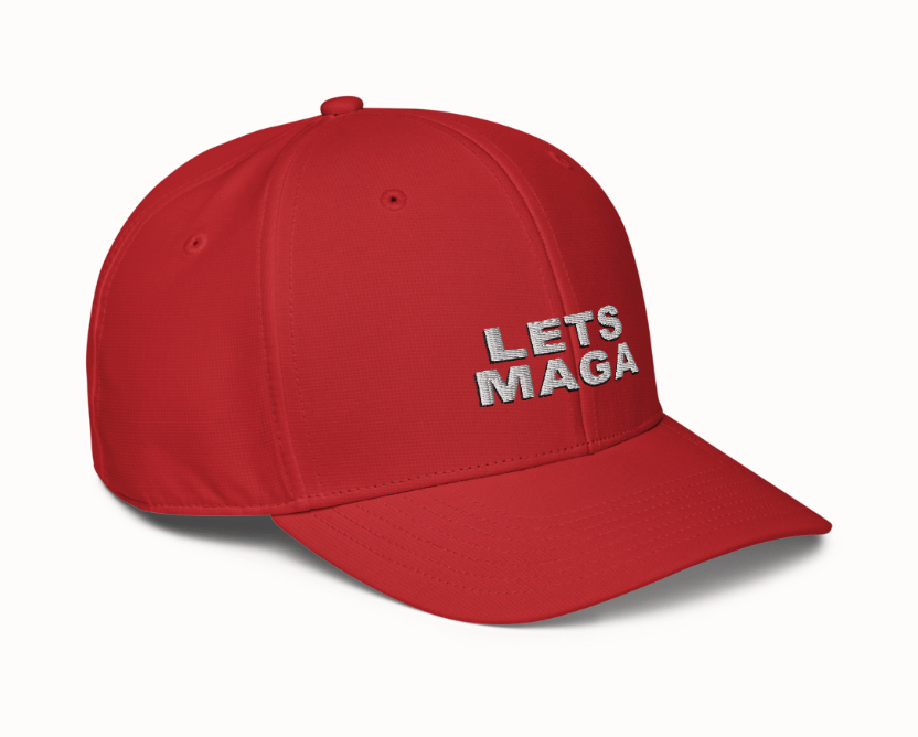 LETS MAGA Performance Cap product image (4)