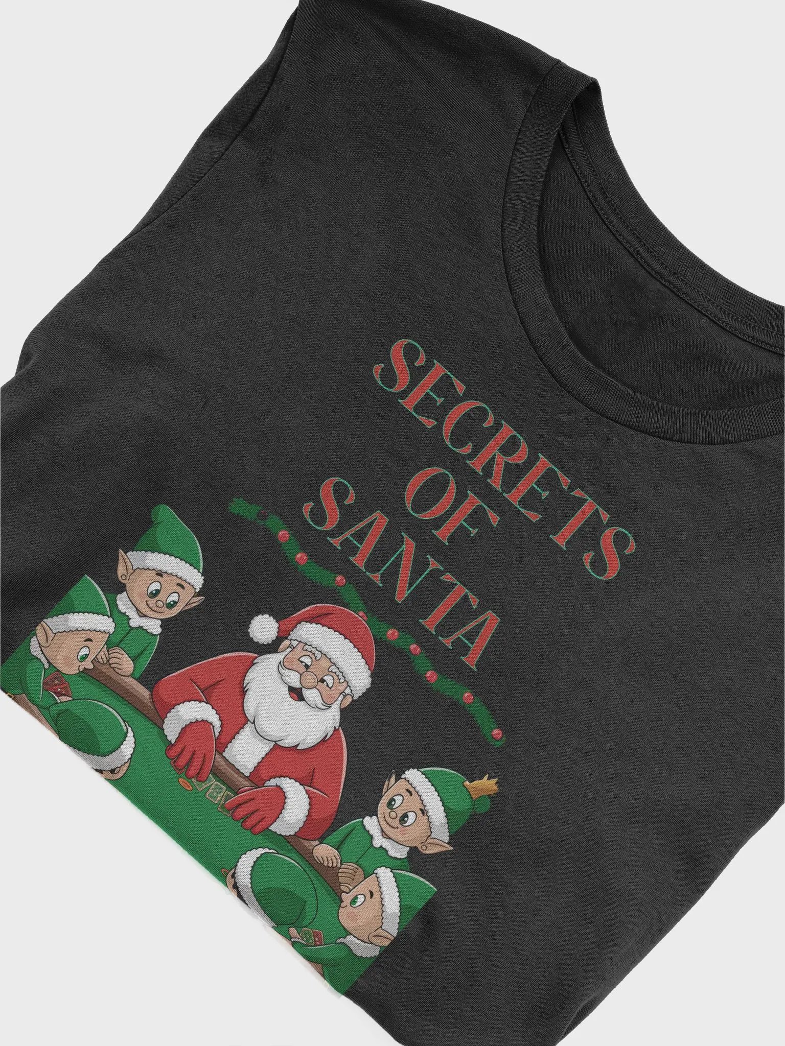 Secrets of Santa - Funny Christmas T-shirt product image (19)