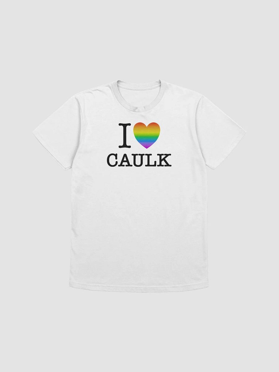 I LOVE CAULK Rainbow / Light Fitted Tee product image (1)