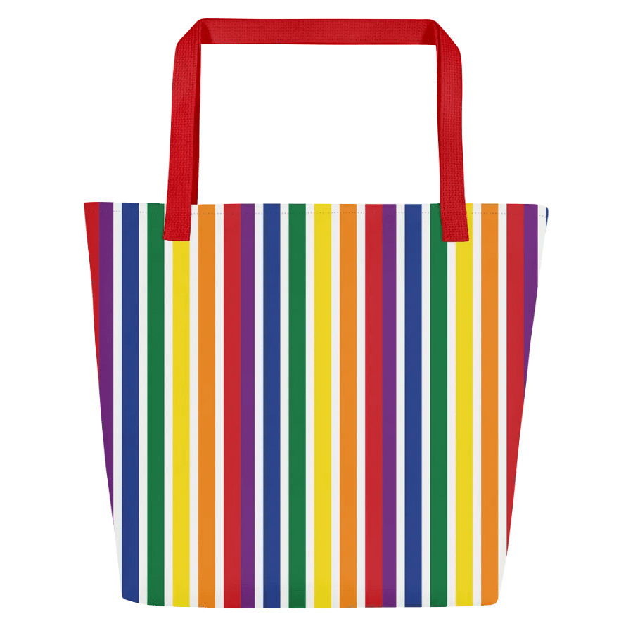 Rainbow Stripe Tote product image (2)