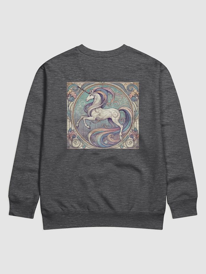 Unicorn Art Nouveau Long Sleeve Shirt product image (8)