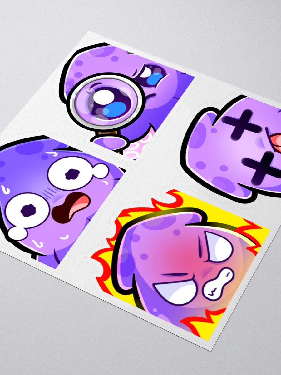 Squid Emote Sticker Set [2] product image (6)