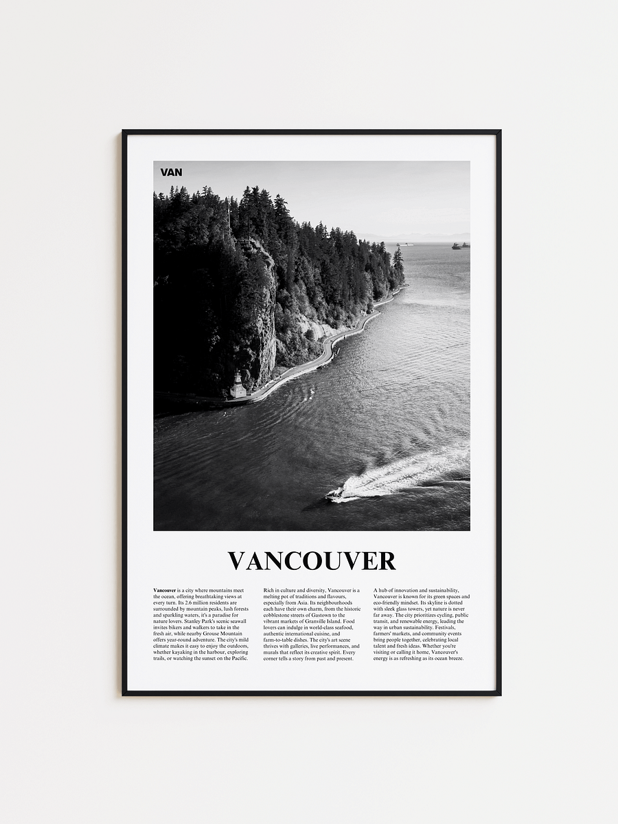 Vancouver 02 Newspaper Poster product image (1)