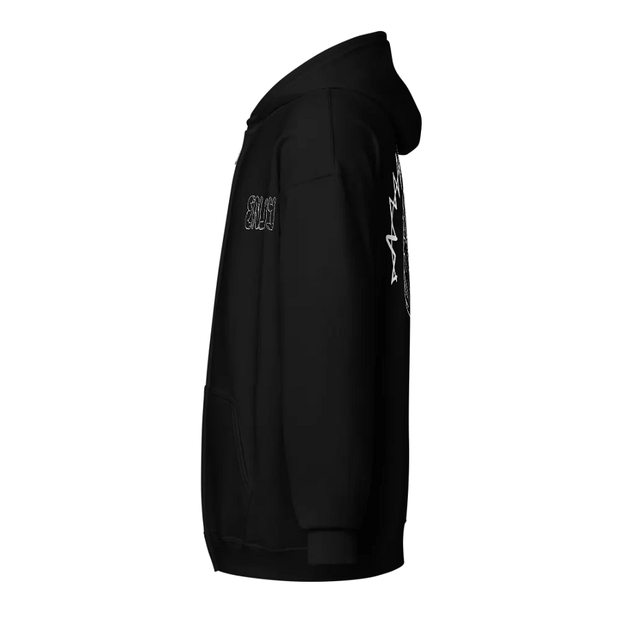 Enjoy Hoodie- Fingers #3+ B/W product image (3)