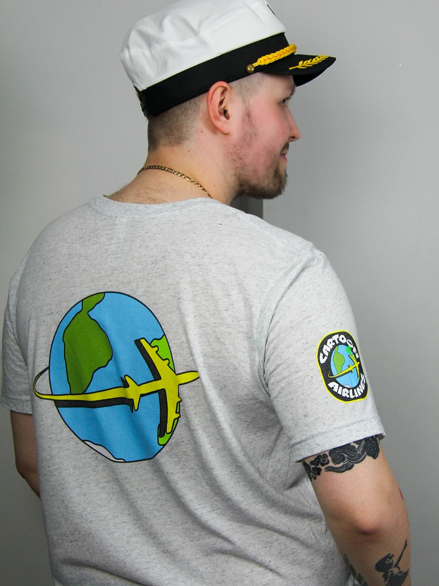 Cartoon Airlines Flight Crew T-shirt product image (2)
