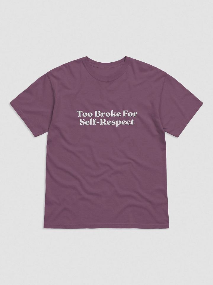 'Too Broke' Embroidered Tee product image (1)