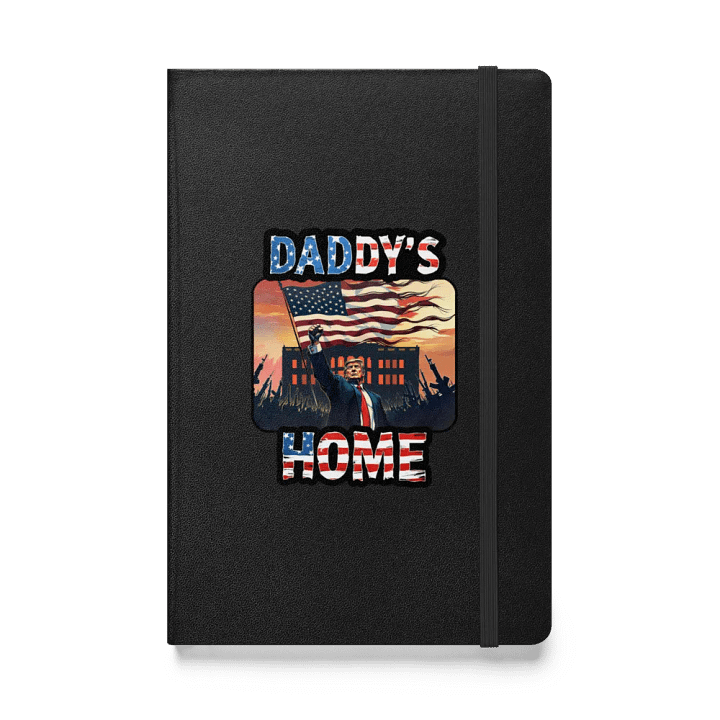 Hardcover Notebook: Trump, Daddy's Home product image (1)