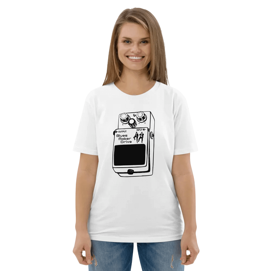 Funny Vintage Guitar Effects Pedal Shirt Stompbox Rock blues T shirt skins sleeves and more - For bluesman and rockers from Amazon to Nashville. Guitar Effects Pedal Stomp Box Blues maker Drive product image (5)