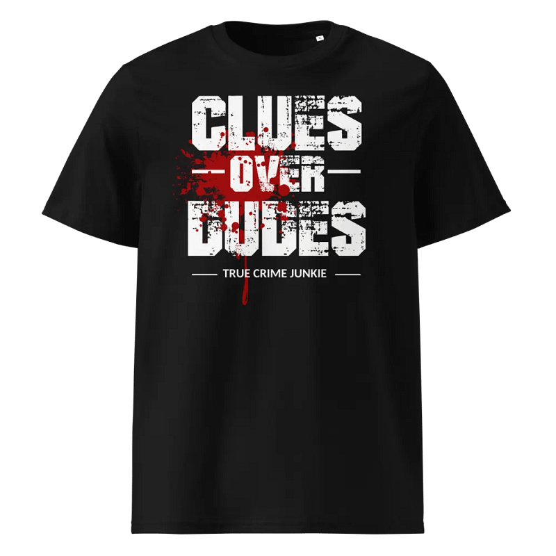 CrimeClothes Clues Over Dudes Organic Short Sleeve T-Shirt