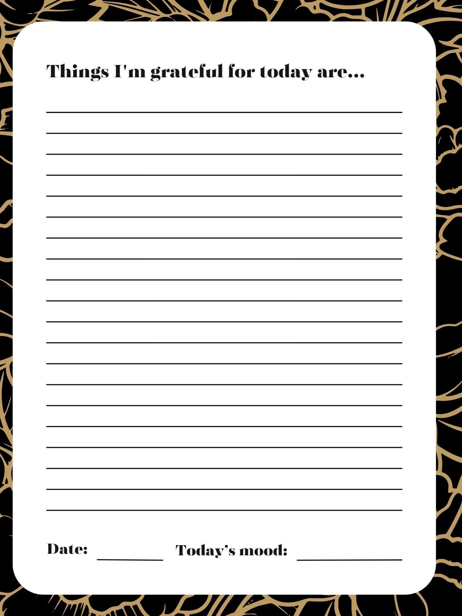 Golden Gratitude and Manifestation Journal product image (2)