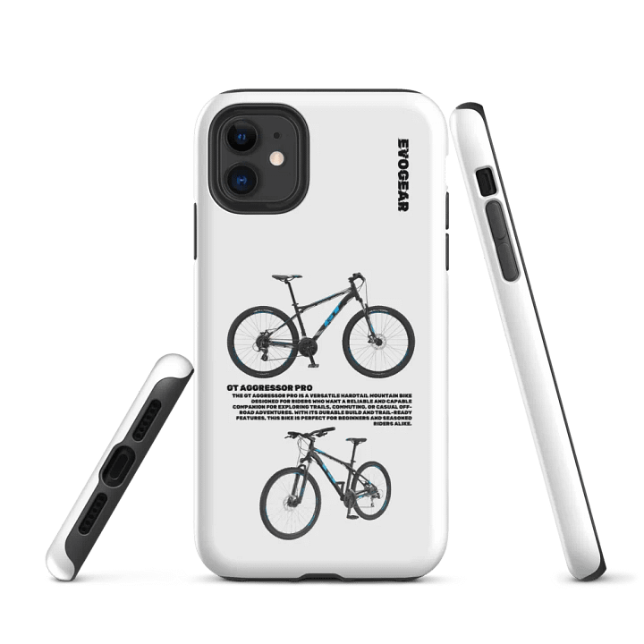 White GT Aggressor Pro iPhone product image (1)
