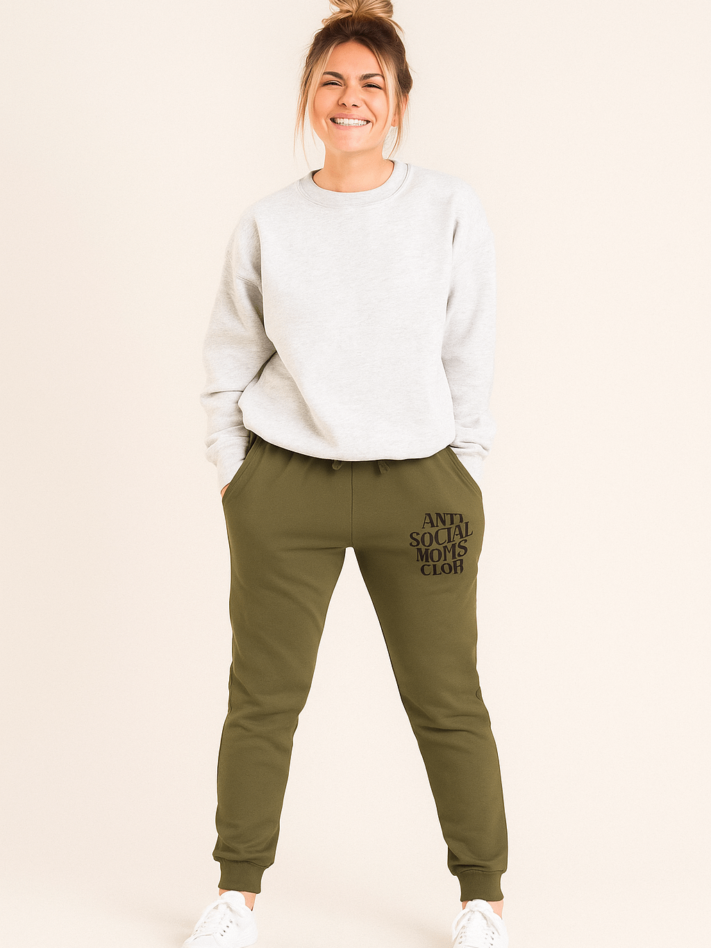 Anti Social Moms Club Fleece Joggers product image (1)