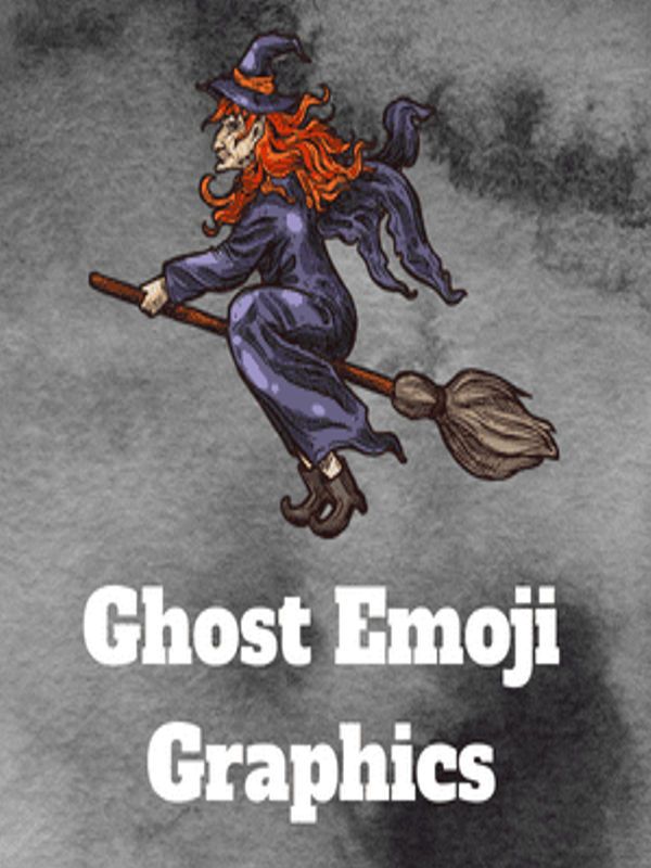 100 Ghost Emoji Graphics Bundle product image (1)