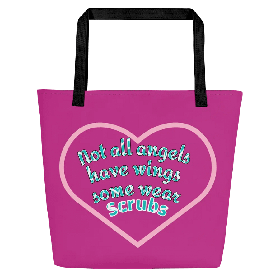 Nurse Hot Pink Sweet Compassion Tote Bag product image (1)