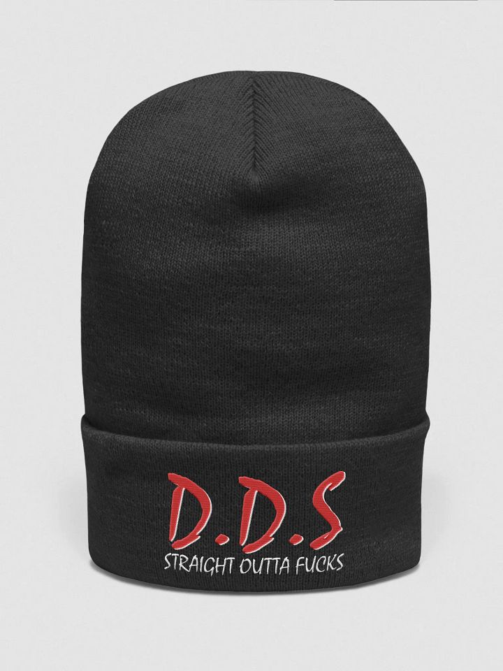 DDS Straight Outta Fucks Beanie product image (1)