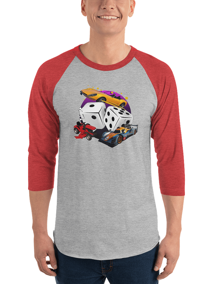 Random All Dice Baseball Tee product image (1)