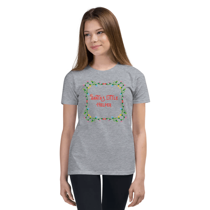 Santa's Little Helper Kids T-Shirt product image (145)