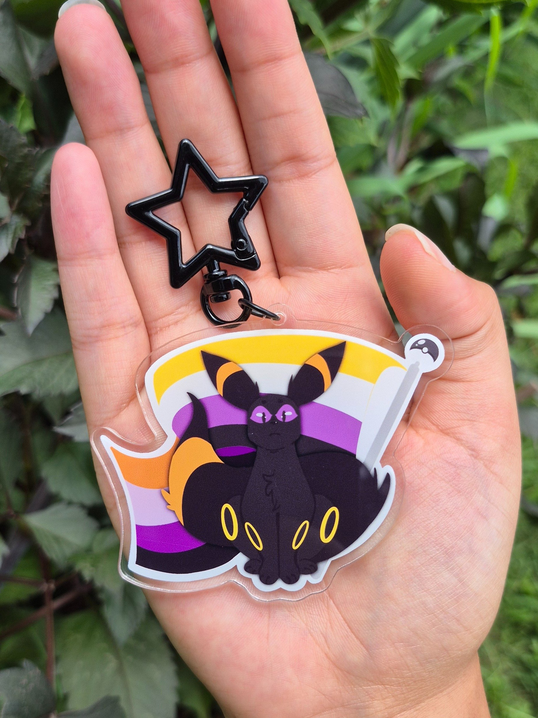 Nonbinary Umbreon Charm product image (2)