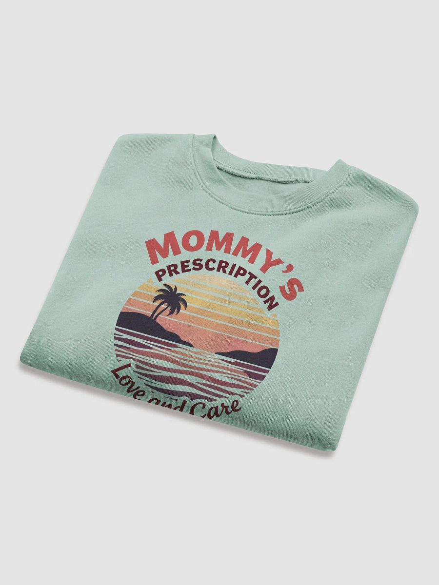 Tropical Sunset Love and Care Crop Sweatshirt product image (15)